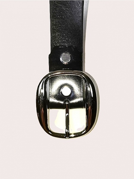 Ceinture cuir noir pour Lui