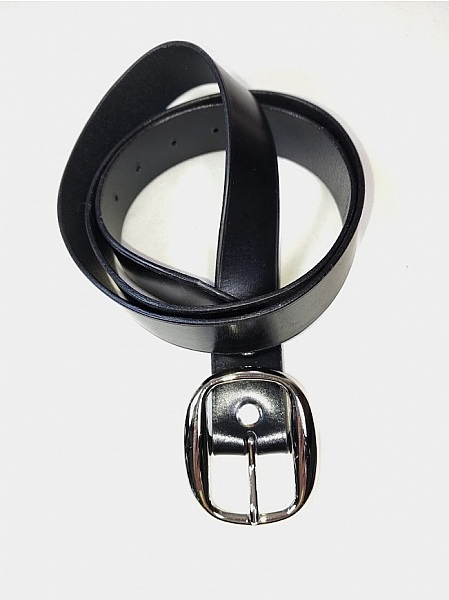 Ceinture cuir noir pour Lui