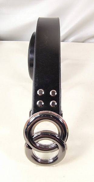 Ceinture cuir noir pour Elle ou Lui