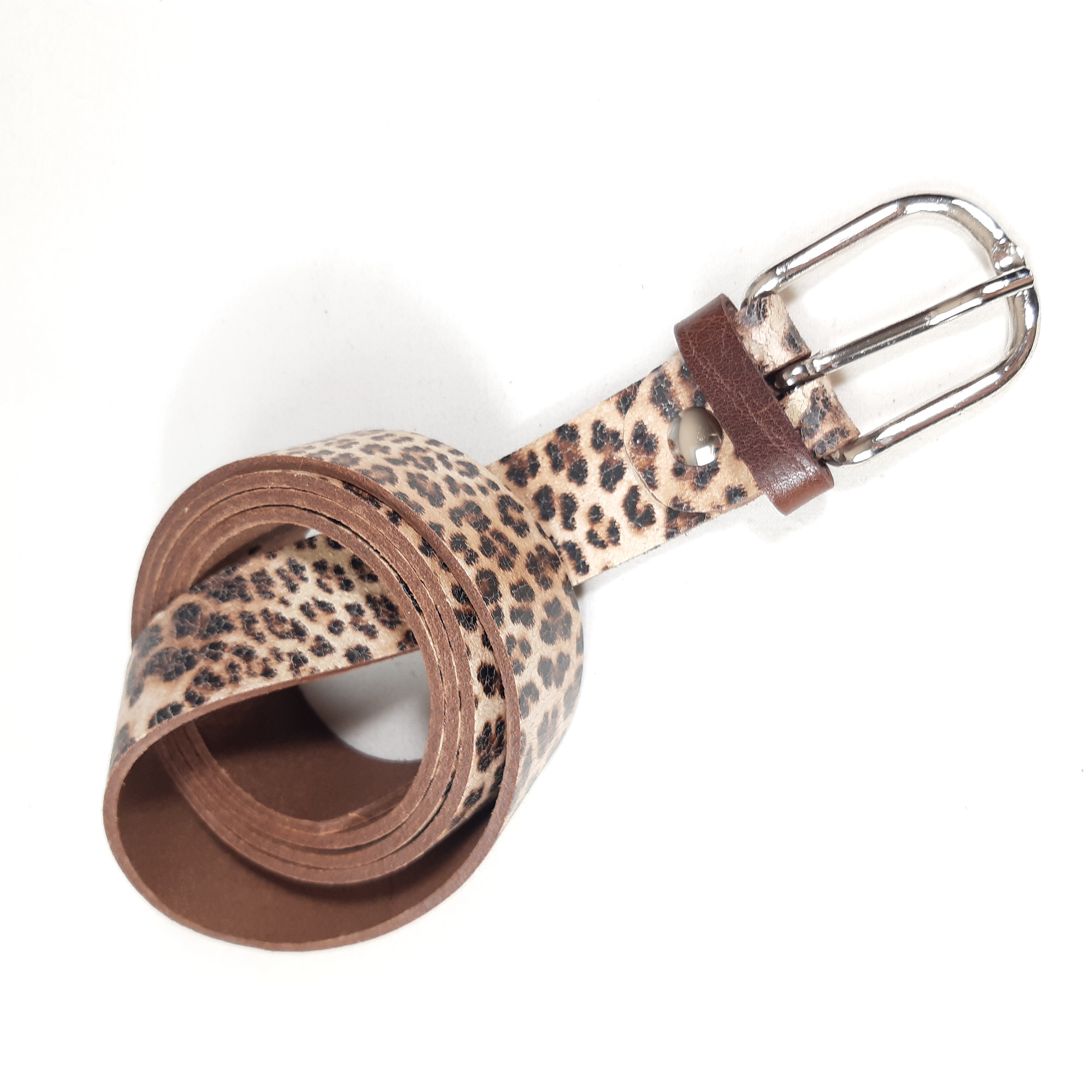 Ceinture impression l&eacute;opard