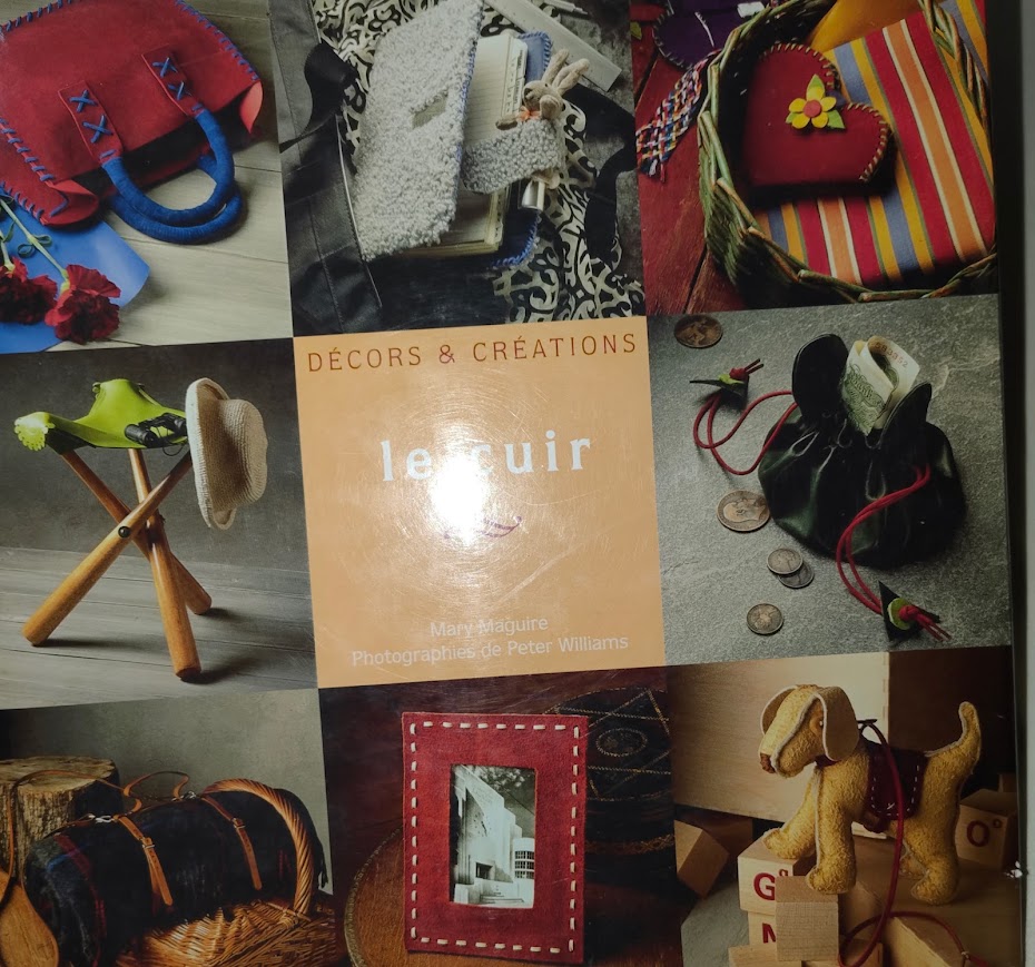Livre "Le cuir, d&eacute;cors et cr&eacute;ations"