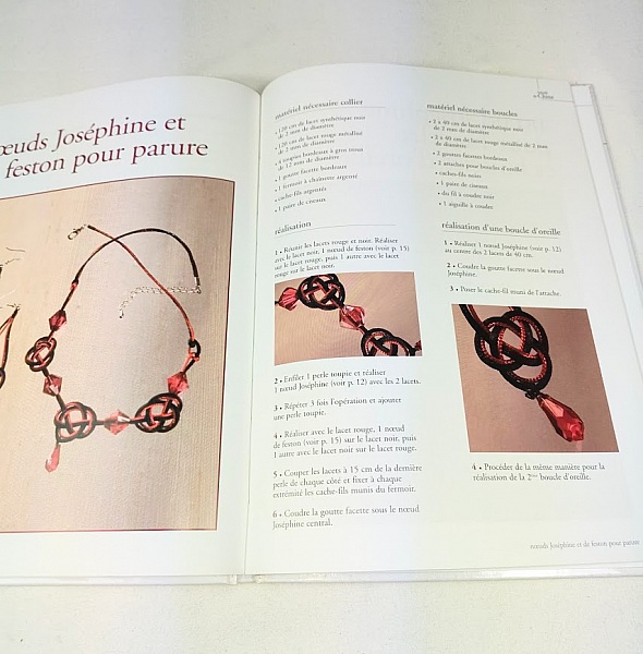 Livre "Noeuds de Chine pour bijoux et perles"