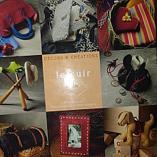 Livre "Le cuir, d&eacute;cors et cr&eacute;ations"